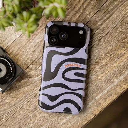 Purple Swirl Phone Case for Apple