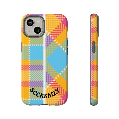 Pattern Punch Phone Case for Apple