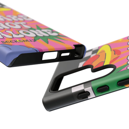 WE ARE NOT ALONE Tough Phone Case for Samsung