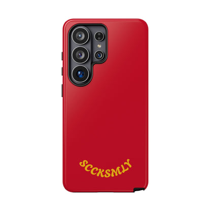 SOLID Calm Cherry Tough Case for Samsung