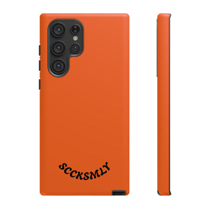 SOLID Tangerine Tough Case for Samsung