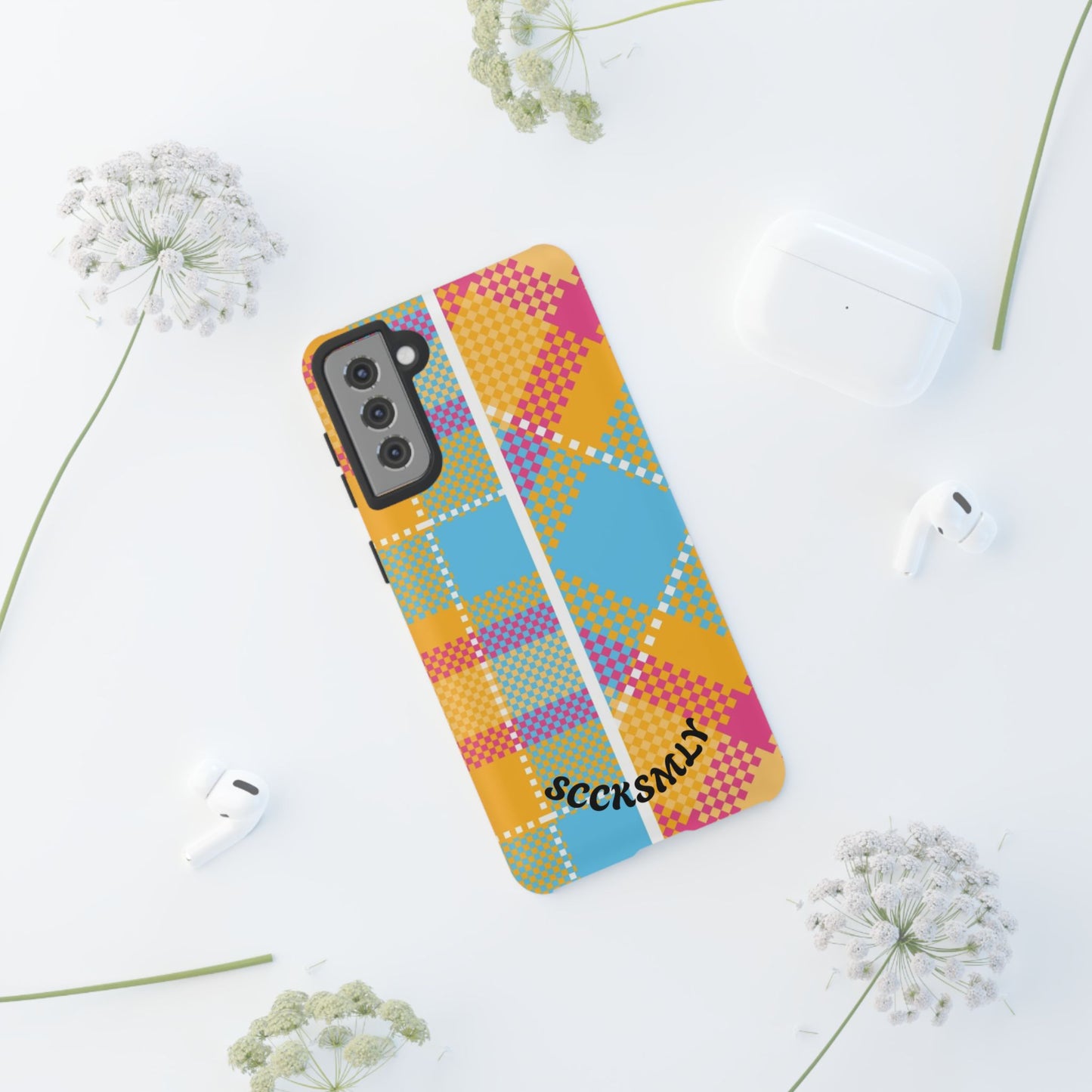 Pattern Punch Phone Case for Samsung