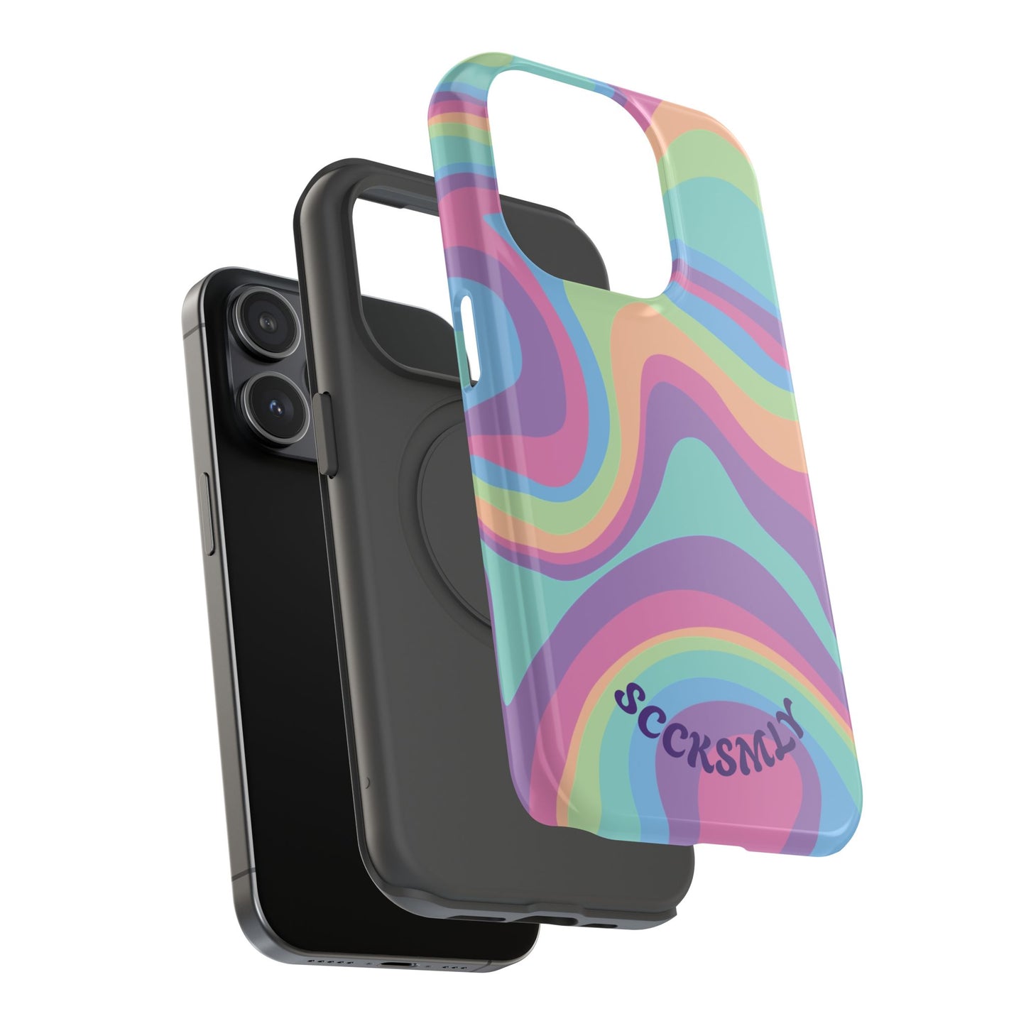 Pastel Swirl Phone Case for "IOS or Apple"