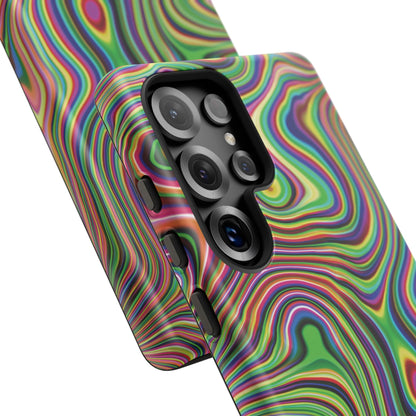 Acid Swirl Phone Case for Samsung