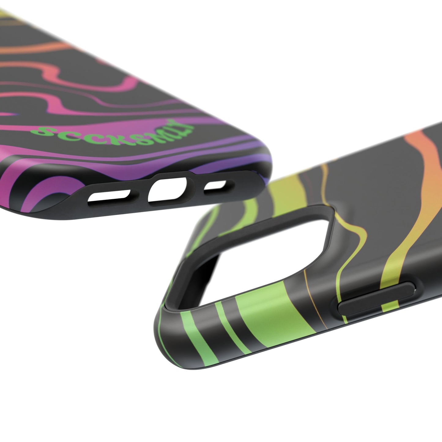 Dark Rainbow Phone Case for Apple