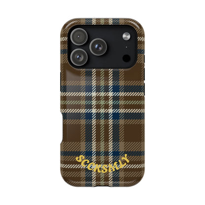 Earth and Sky Plaid Phone Case for Apple