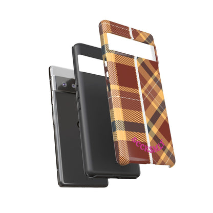Autumn Plaid Phone Case for Google Pixel