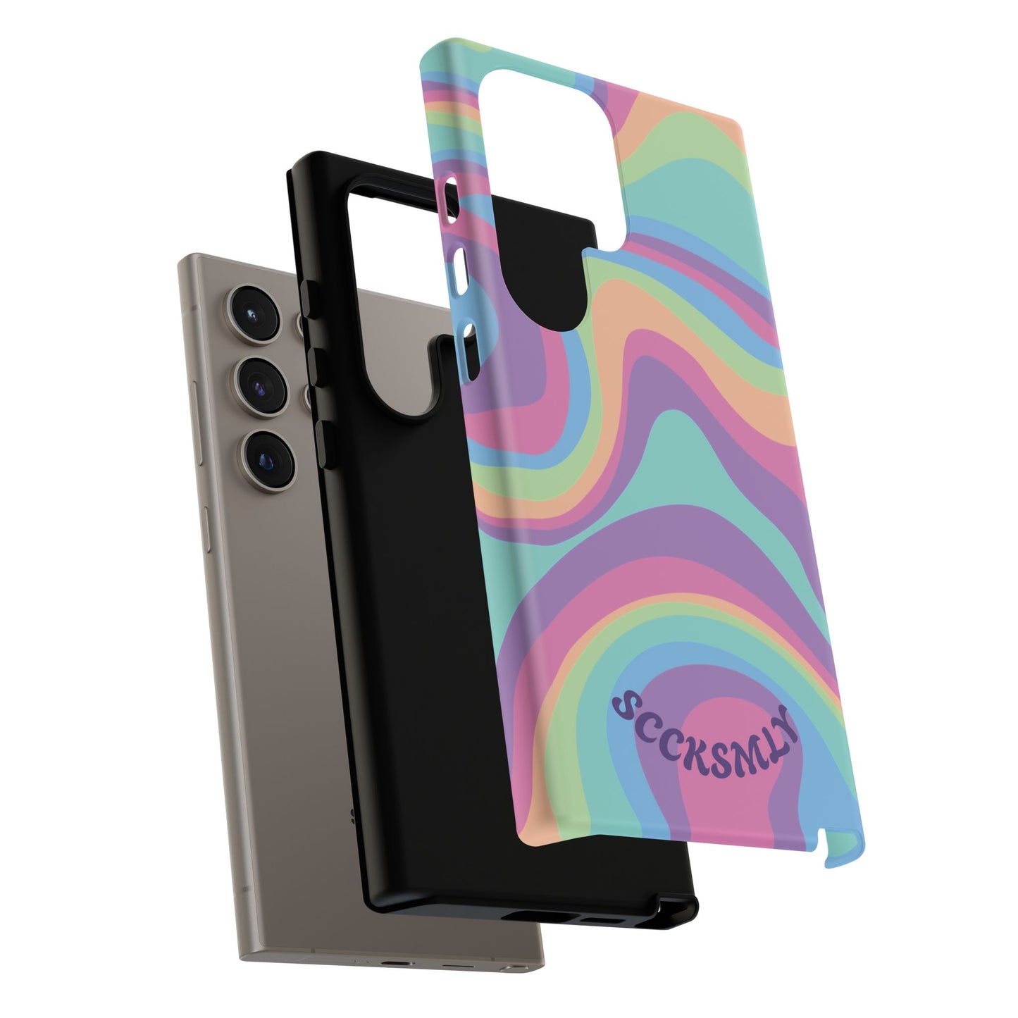 Pastel Swirl Phone Case for Samsung