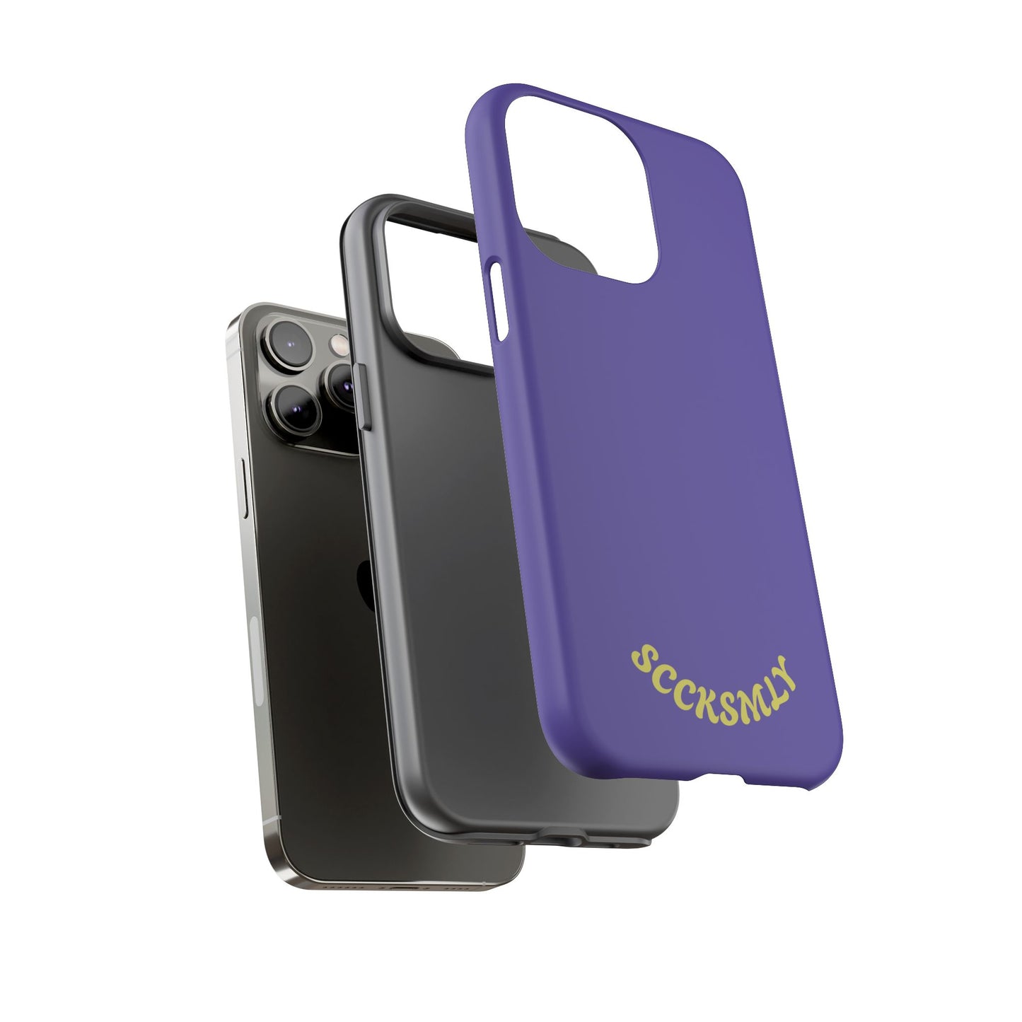 SOLID Dreamy Dusk Purple Tough Case for Apple