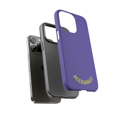 SOLID Dreamy Dusk Purple Tough Case for Apple