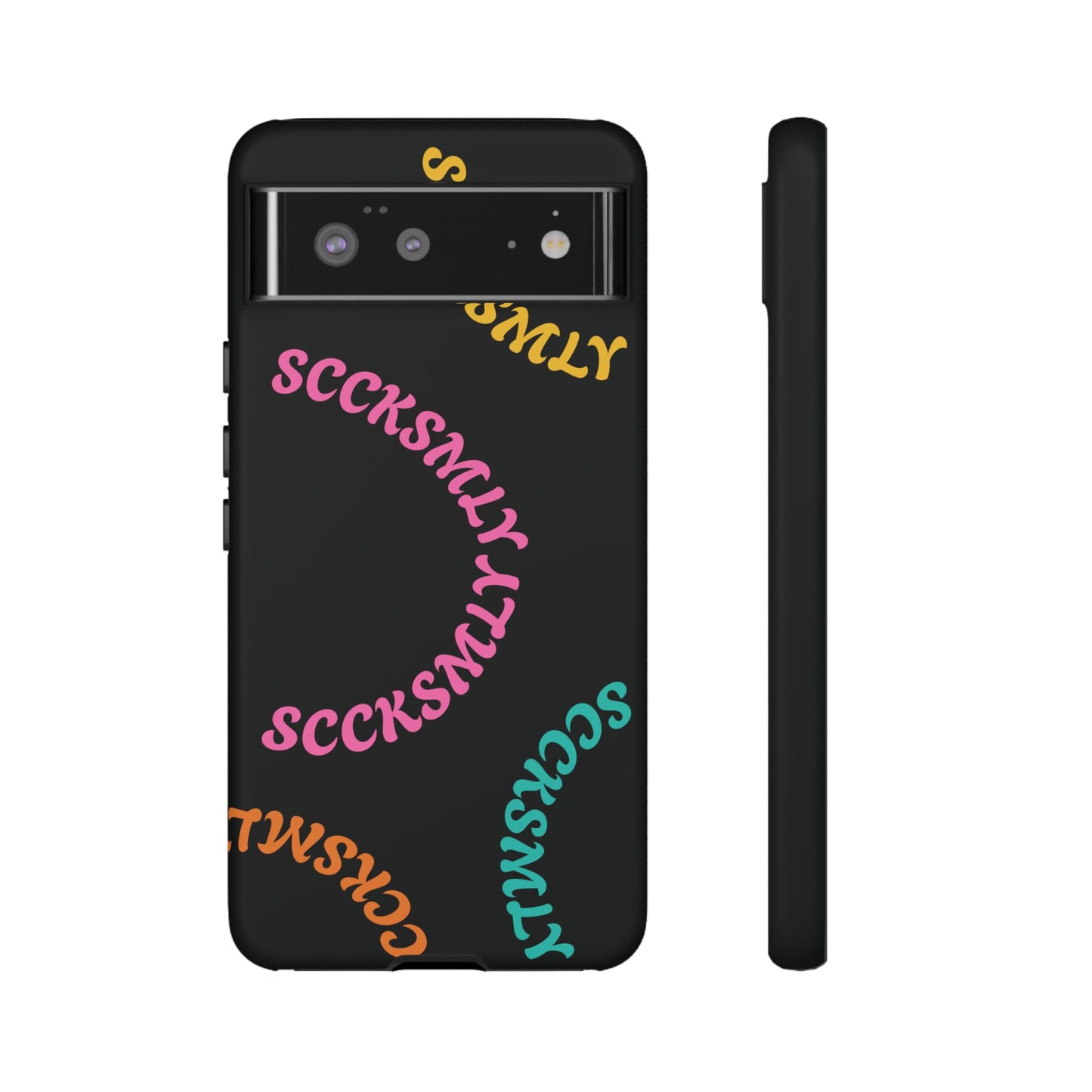 Y2K Wavy Script Tough Case for Google Pixel