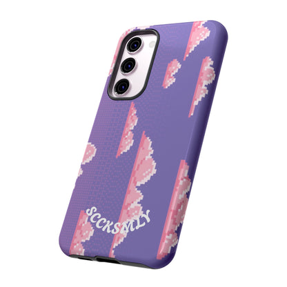 Purple Cotton Candy Sky Tough Phone Case for Samsung