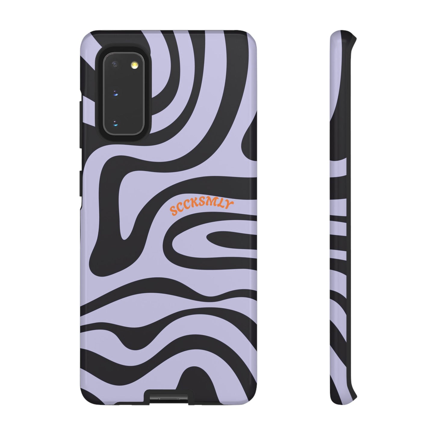 Purple Swirl Phone Case for Samsung