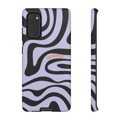 Purple Swirl Phone Case for Samsung