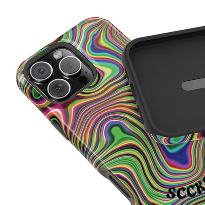Acid Swirl Phone Case for Apple