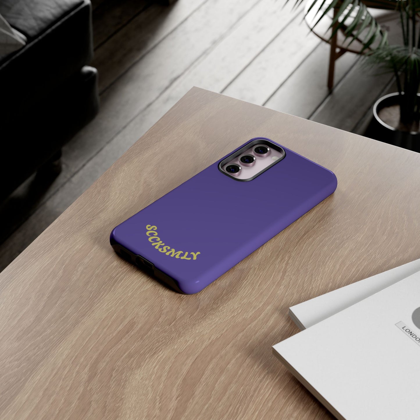SOLID Dreamy Dusk Purple Tough Case for Samsung