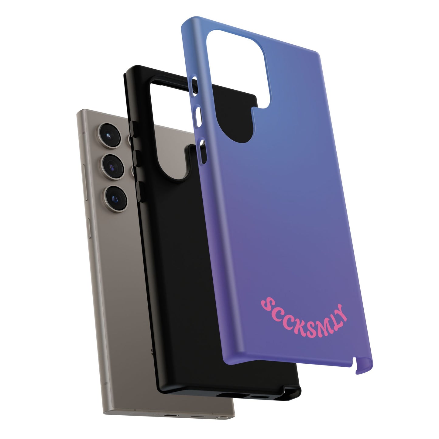 Berry Pop Gradient Tough Phone Case for Samsung