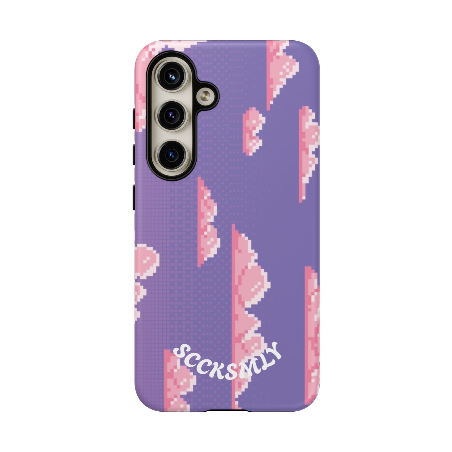 Purple Cotton Candy Sky Tough Phone Case for Samsung