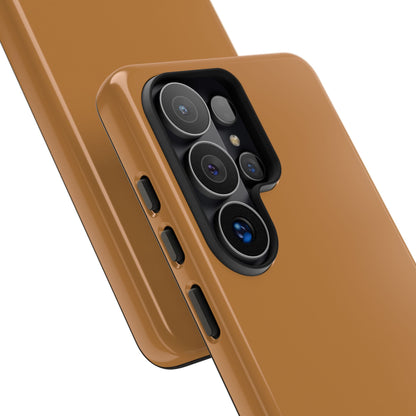 SOLID Spice Caramel Tough Case for Samsung