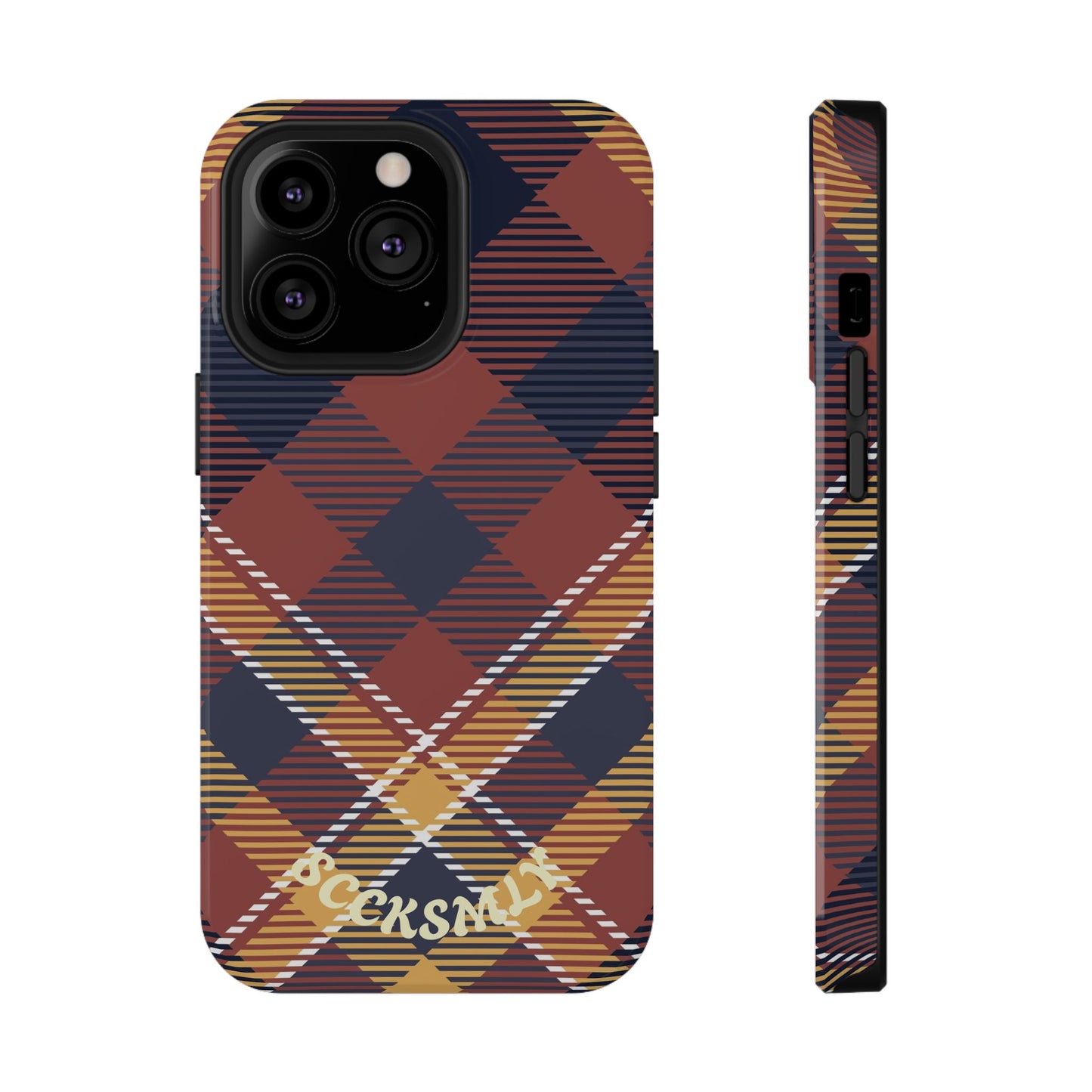 Harvest Tartan Phone Case for Apple