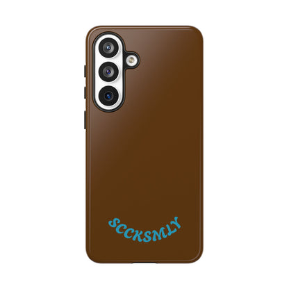 SOLID Chocolate Coco Tough Case for Samsung