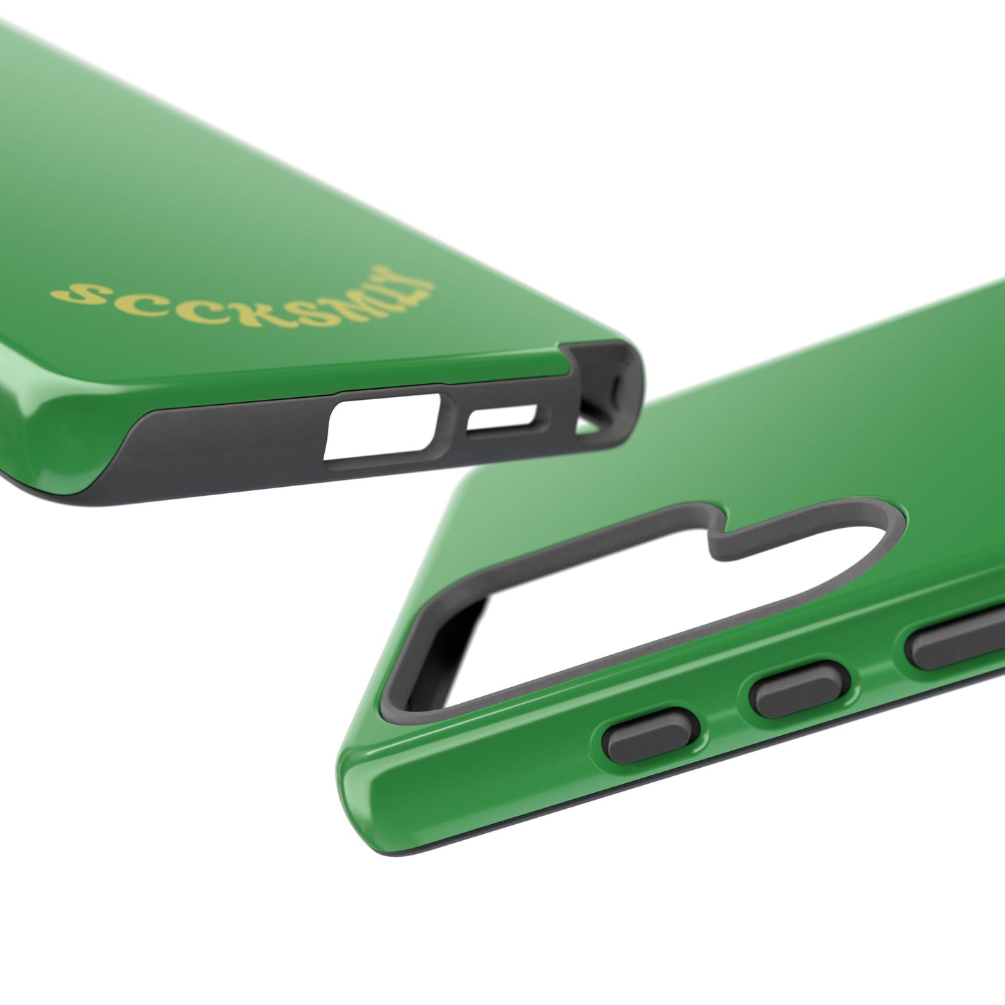 SOLID Green Grin Tough Case for Samsung