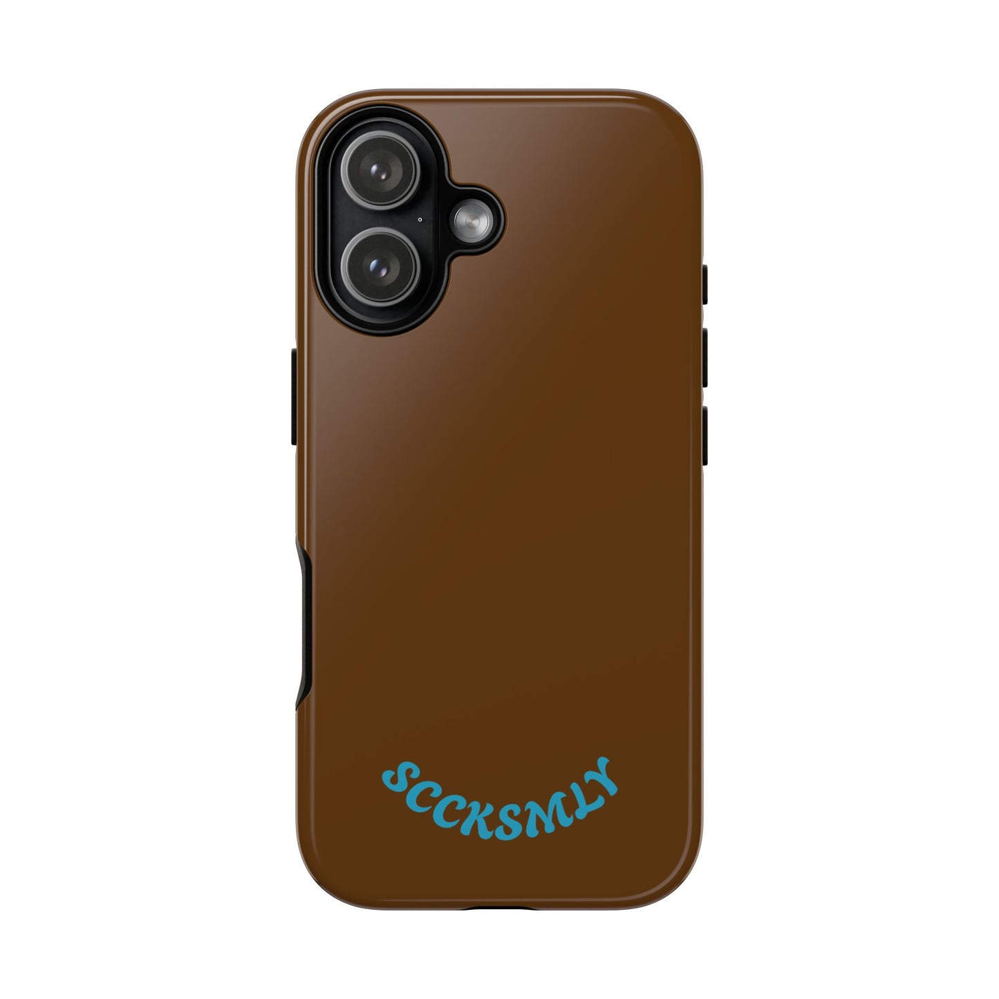 SOLID Chocolate Coco Tough Case for Apple