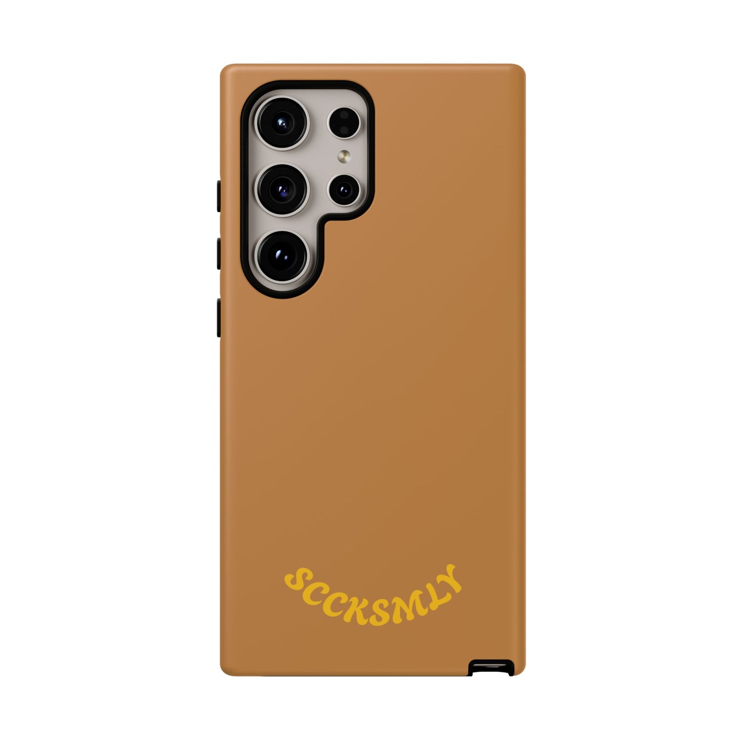 SOLID Spice Caramel Tough Case for Samsung