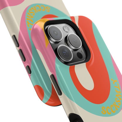 Psychodelic Acid Swirl Phone Case for Apple