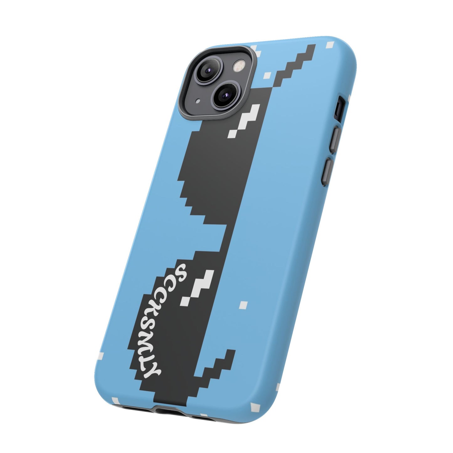 Pixel Glass Tough Phone Case for Apple