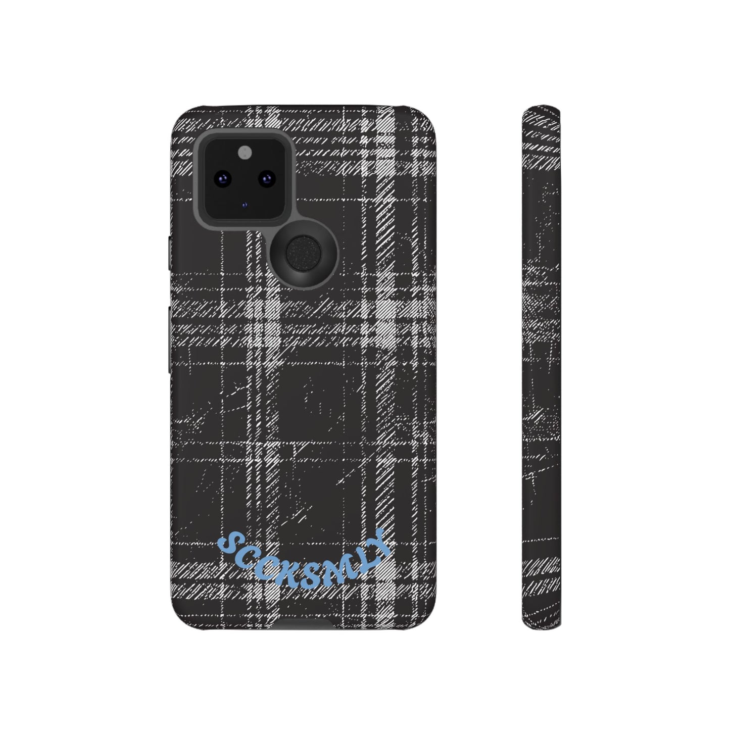 Smoky Grungy Plaid Phone Case for Google Pixel