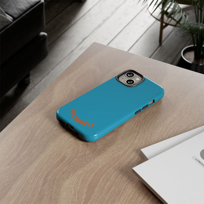 SOLID Blue Spook Tough Case for Apple