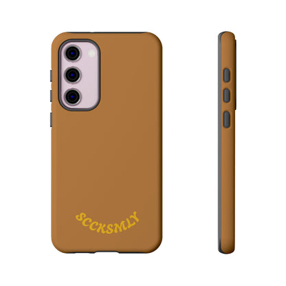 SOLID Spice Caramel Tough Case for Samsung