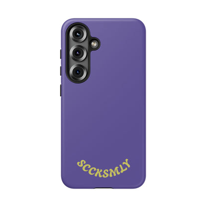SOLID Dreamy Dusk Purple Tough Case for Samsung