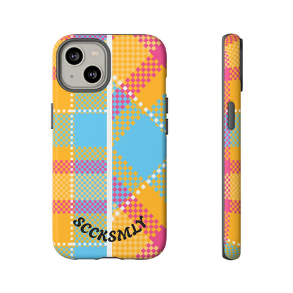 Pattern Punch Phone Case for Apple