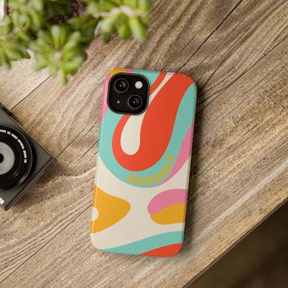 Psychodelic Acid Swirl Phone Case for Apple