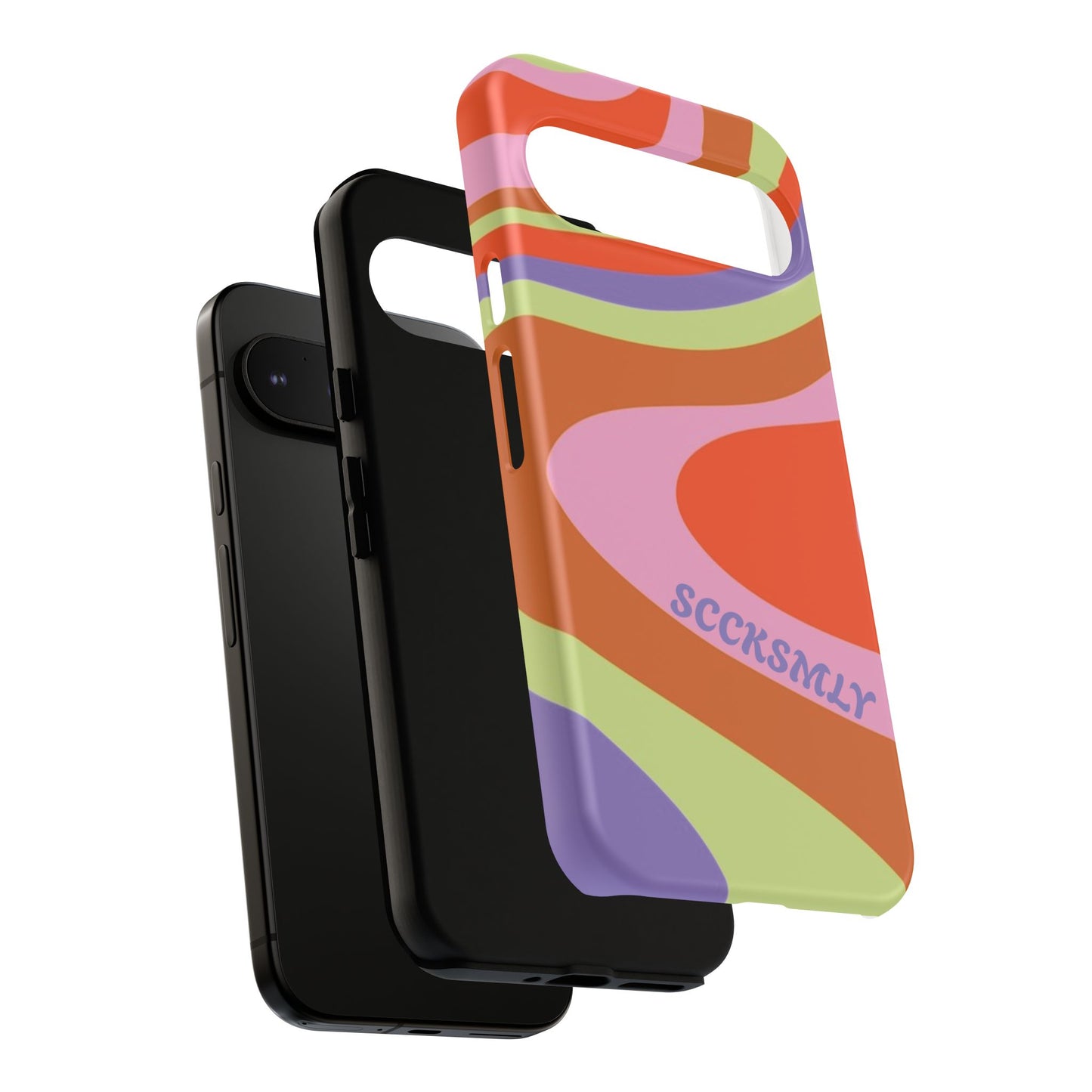 Curvy Swirl Phone Case for Google Pixel