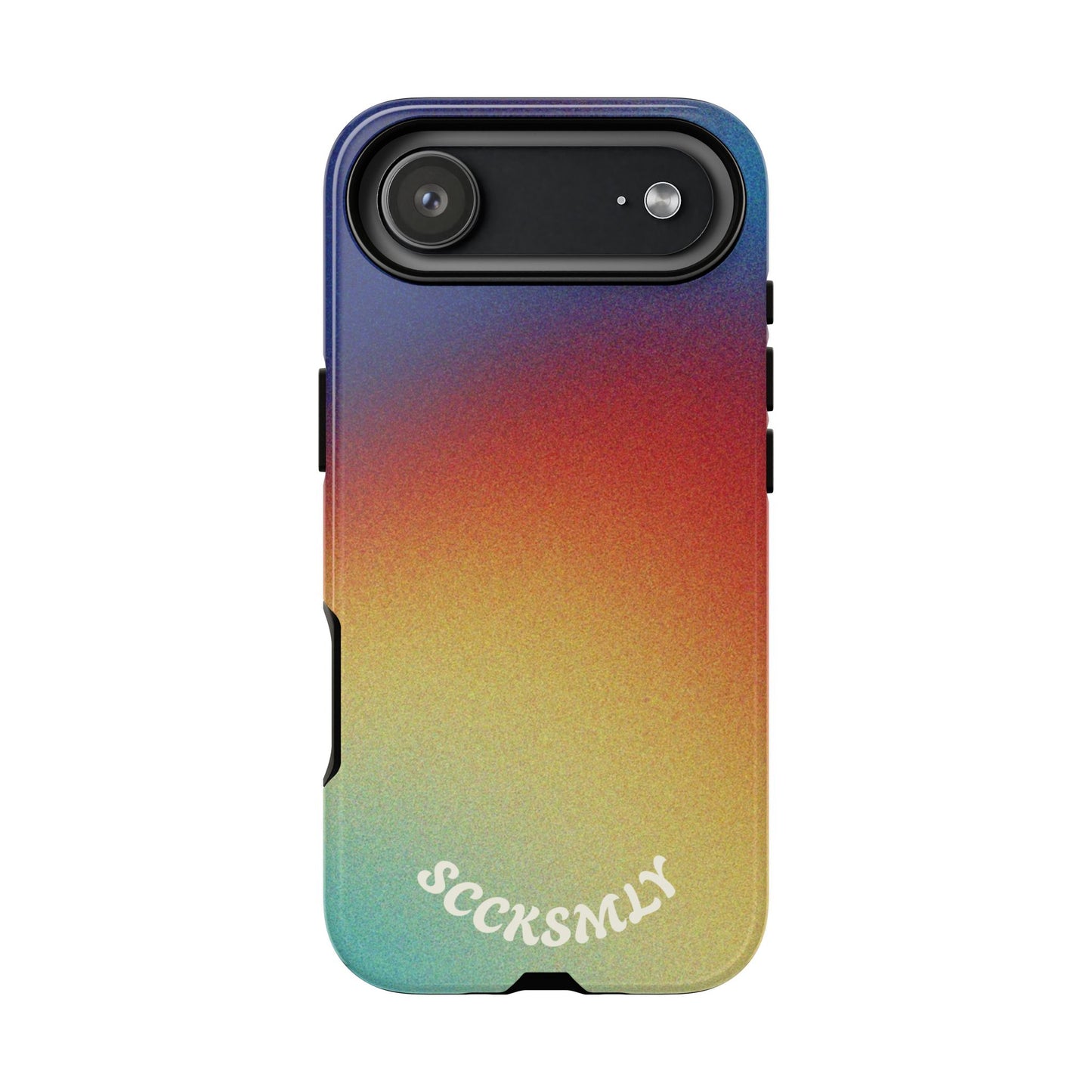 Faded Sunset Aura Tough Phone Case for Apple