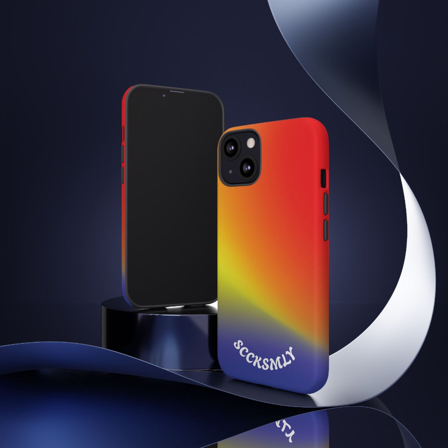 Volcanic Rain Tough Phone Case for Apple