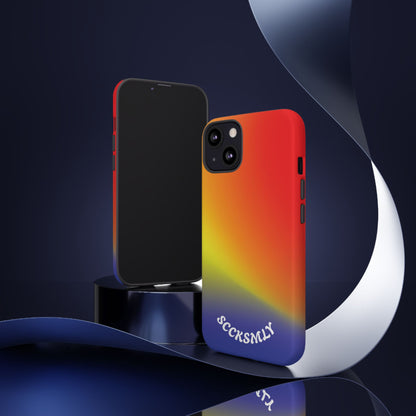 Volcanic Rain Tough Phone Case for Apple