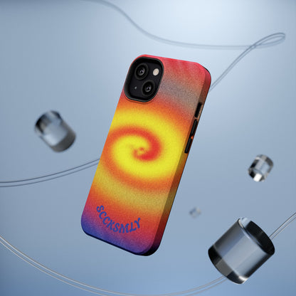 Toxic Spiral Tough Phone Case for Apple