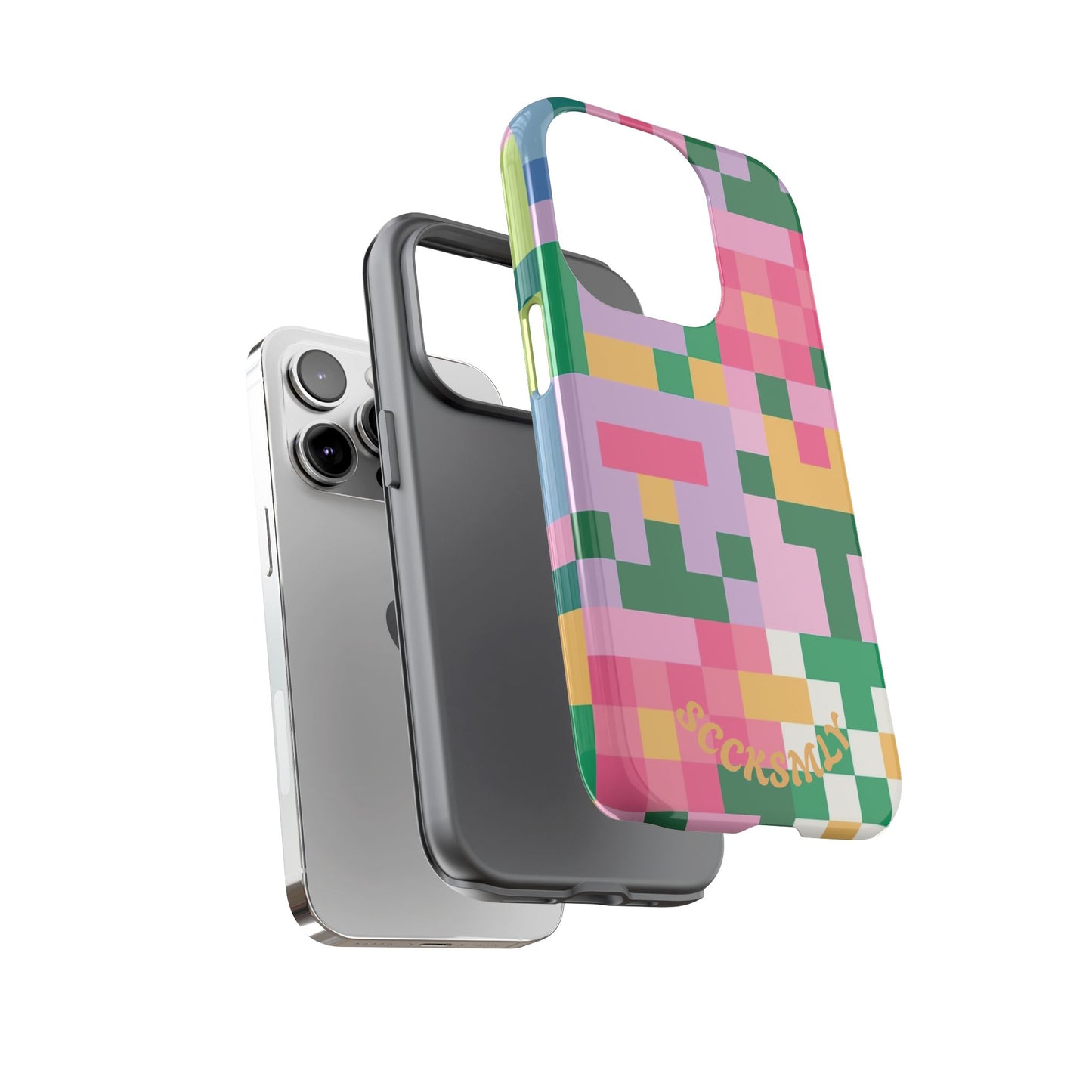 Pixel Garden Tough Phone Case for Apple