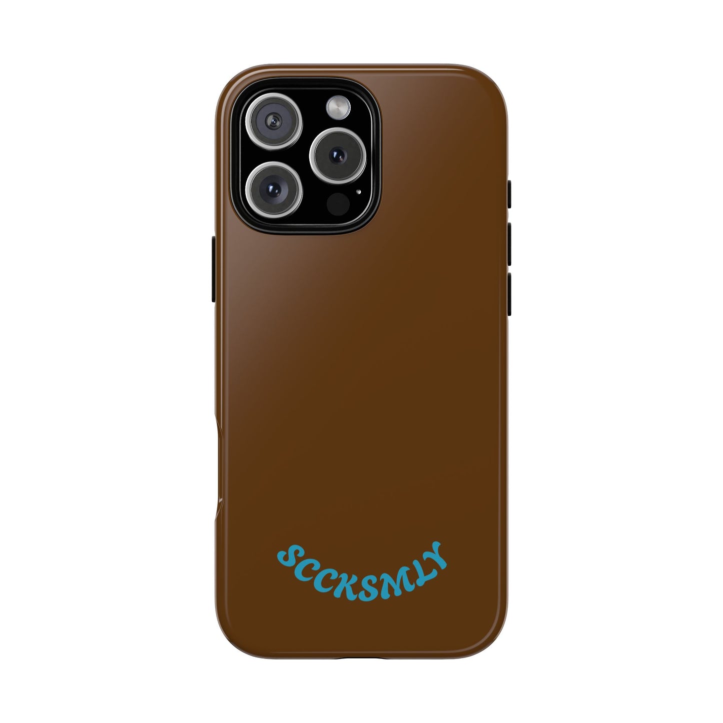 SOLID Chocolate Coco Tough Case for Apple