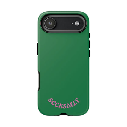 SOLID Garden Pink Tough Case for Apple