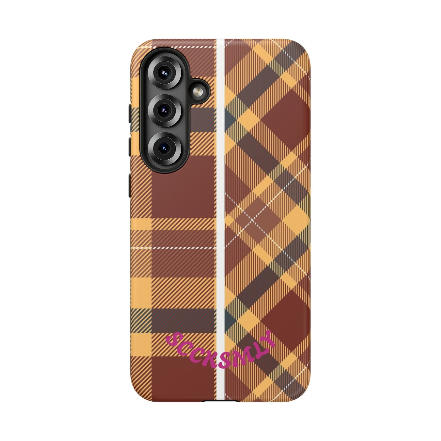 Autumn Plaid Phone Case for Samsung