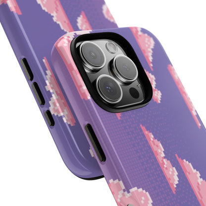 Purple Cotton Candy Sky Tough Phone Case for Apple