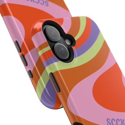 Curvy Swirl Phone Case for Apple