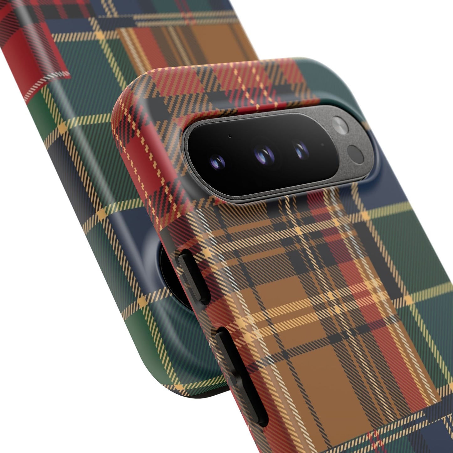 Heritage Hues Patchwork Tough Phone Case for Google Pixel