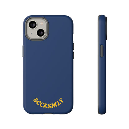 SOLID Cobalt Haze Tough Case for Apple