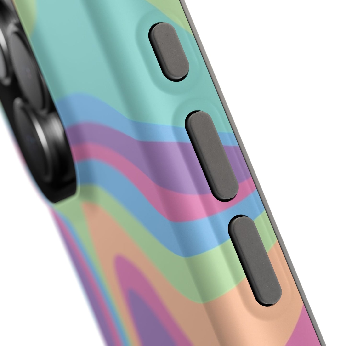 Pastel Swirl Phone Case for Apple